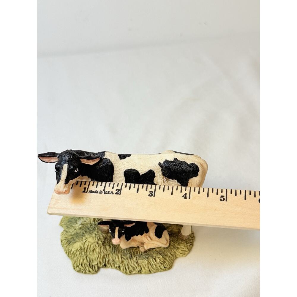 Young’s 1984 Cow & Calf Reason Farm Country Dairy Decor - Picture 11 of 11